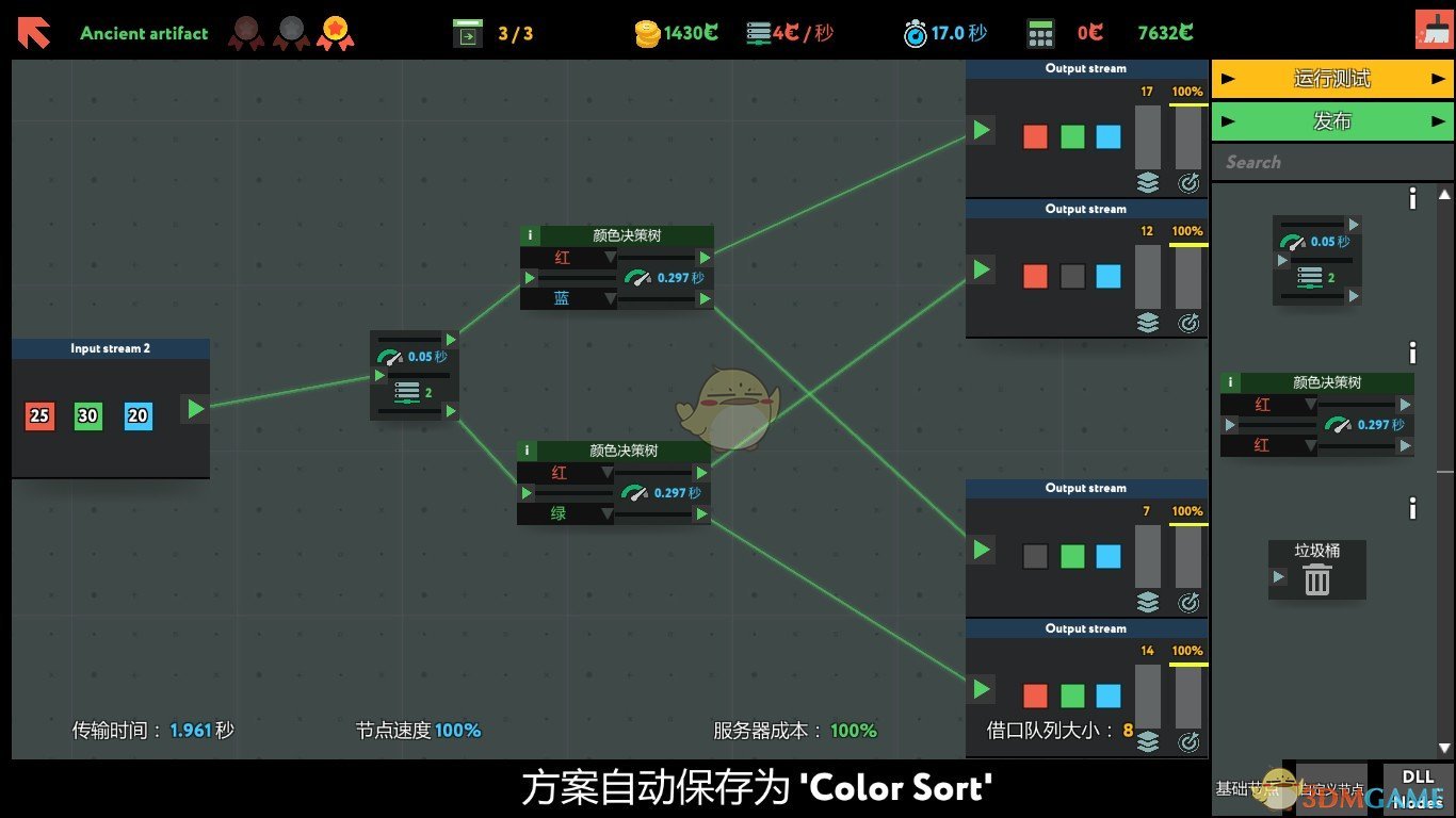 《编程模拟器》Ancient artifact金牌通关攻略