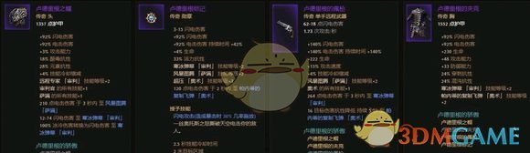 《恐怖黎明》卢德里根的骄傲套装属性一览