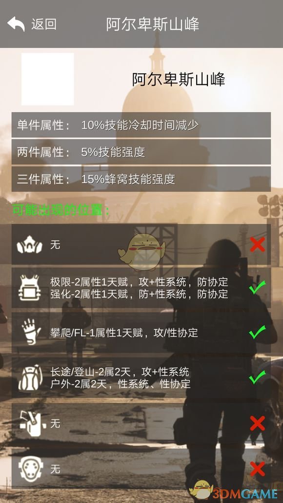 《全境封锁2》90%cd极限卖血流配装详细介绍