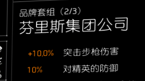 《全境封锁2》龟壳犀牛天赋突击步枪配装指南