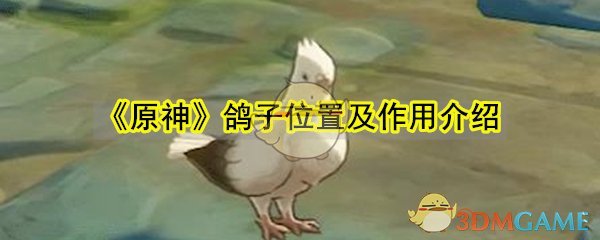 《原神》鸽子位置及作用介绍